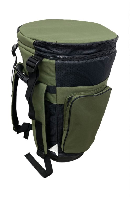 Percussion Africaine Premium Djembe Tasche XL Khaki