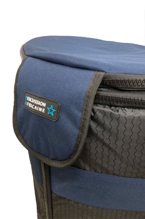 Percussion Africaine Premum Qualität Djembe Tasche XL blau