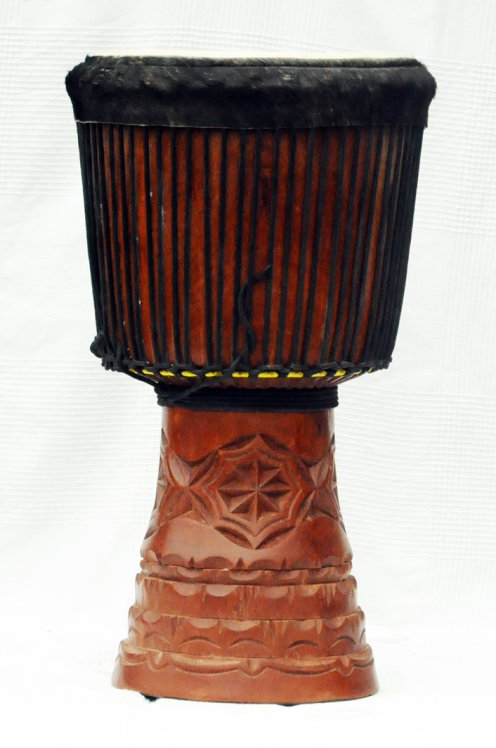 Große Djembe aus Guinea - Oberklasse Djembe Trommel