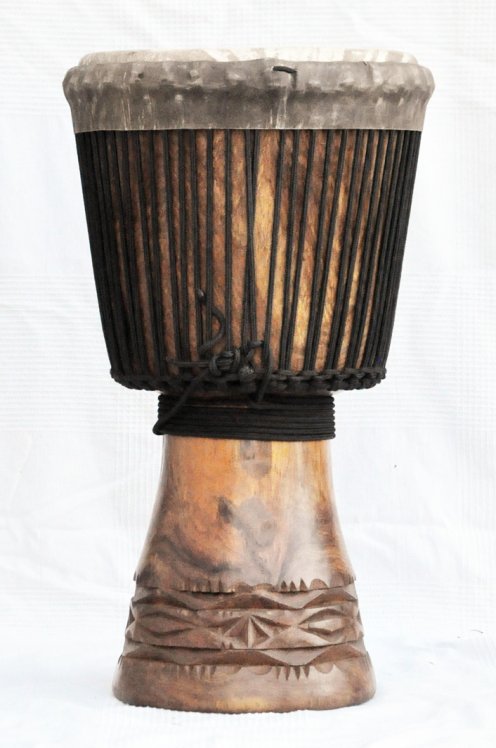 Palisander (Gueni) Djembe aus Guinea - Hohe Qualität Djembe