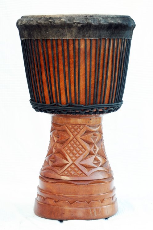 top Djembe aus Guinea - Große Profi Djembe Trommel