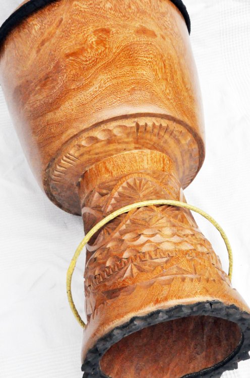 Djembe Korpus aus Guinea - Oberklasse Djembe Trommel