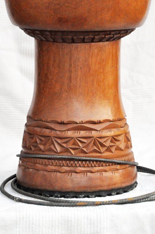 Lenke Djembe Korpus aus Guinea - Oberklasse Djembe