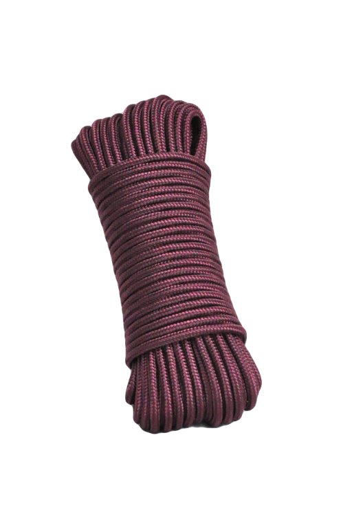 Tau Ø5 mm bordeauxrot für Djembe Trommel