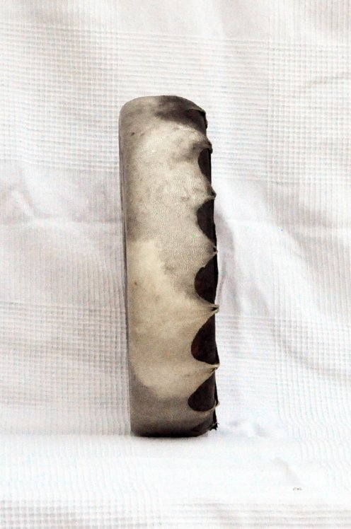 Schamanische Ritualtrommel (Schamanentrommel) mit Rothirschfell