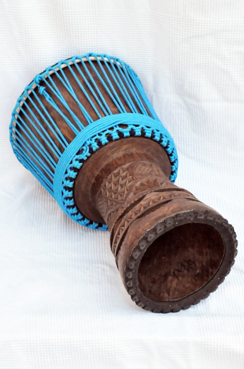 Palisander (Gueni) Djembe aus Guinea - Oberklasse Djembe