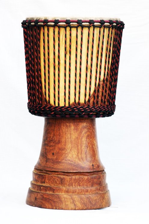 Profi Djembe kaufen - Große Rosenholz Djembe Trommel aus Mali