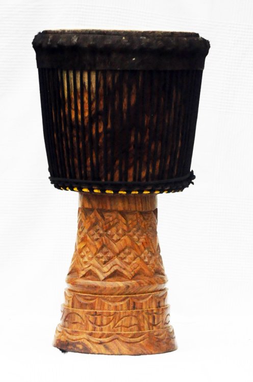 Große Djembe aus Guinea - Oberklasse Djembe Trommel