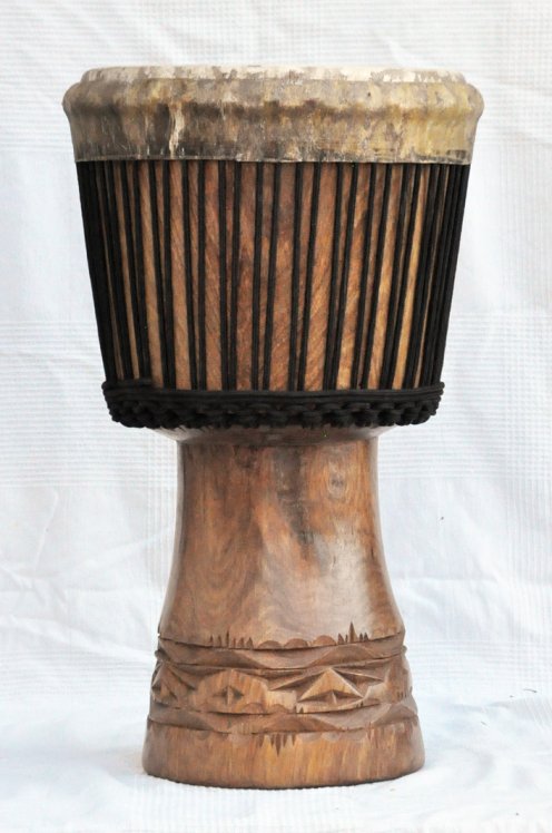 Palisander (Gueni) Djembe aus Guinea - Hohe Qualität Djembe