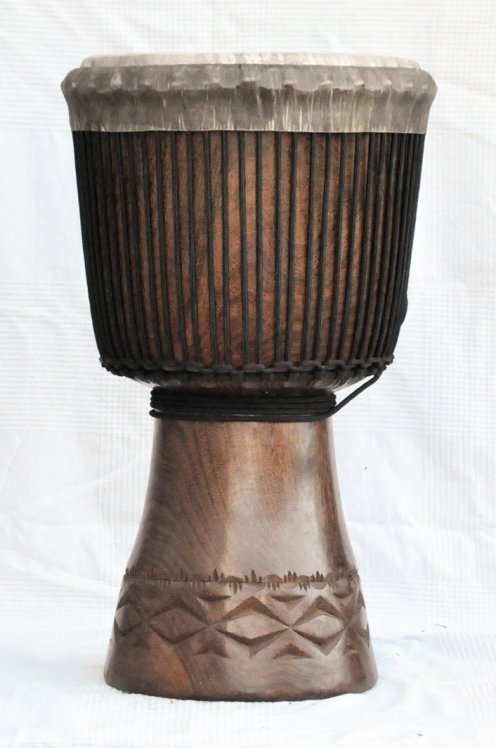Lenke Djembe aus Guinea - Hohe Qualität Djembe