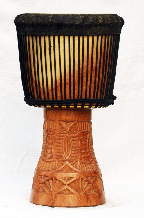 top Djembe aus Guinea - Große Profi Djembe Trommel