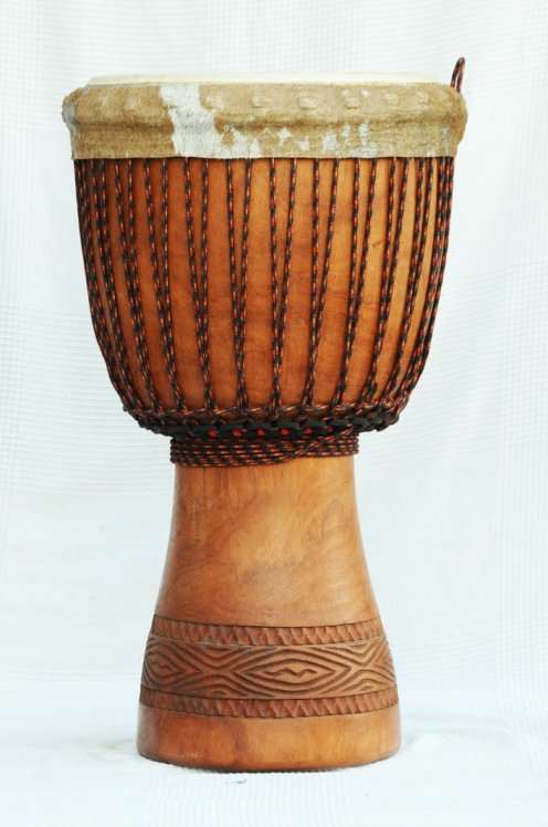 Premium Djembe aus Mali - Lenke Große Oberklasse Djembe