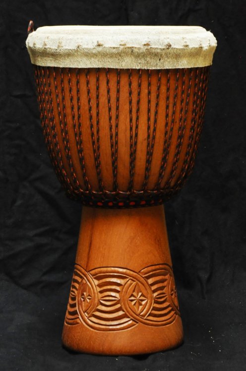 Djembé Guinée en linké (grand) en vente : acheter un djembe guinéen en lingué (grand)