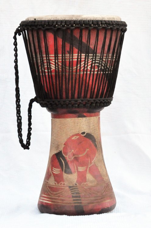 Günstige Djembe kaufen - Große billige Djembe Trommel aus Ghana