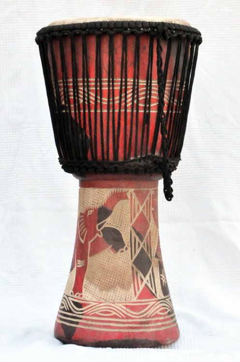 Günstige Djembe kaufen - Große billige Djembe Trommel aus Ghana