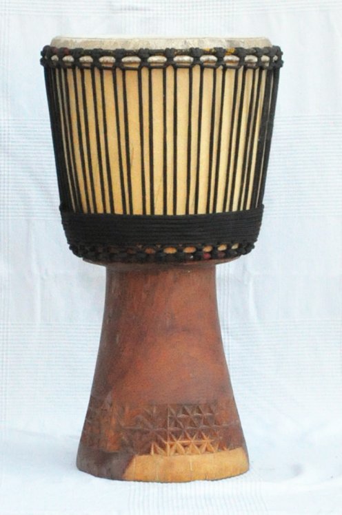 Djembe kaufen - Große Lenke Djembe trommel aus Mali
