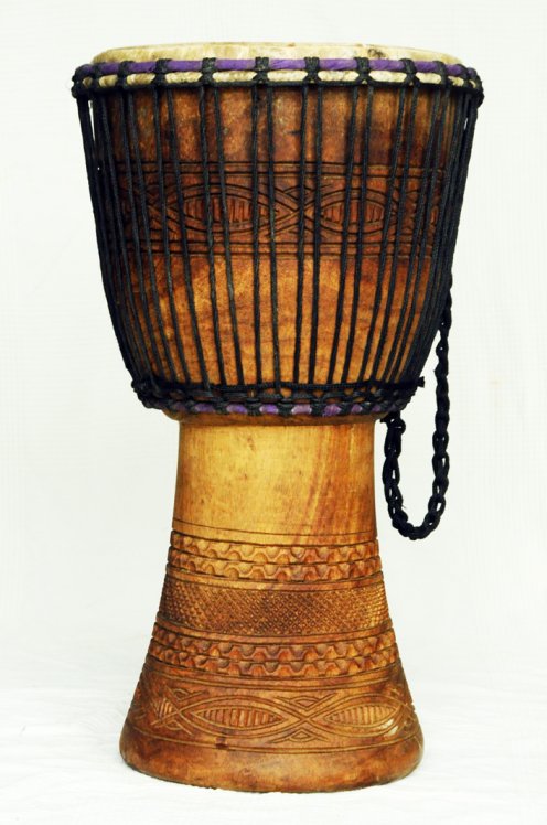 Günstige Djembe kaufen - Große billige Djembe Trommel aus Ghana