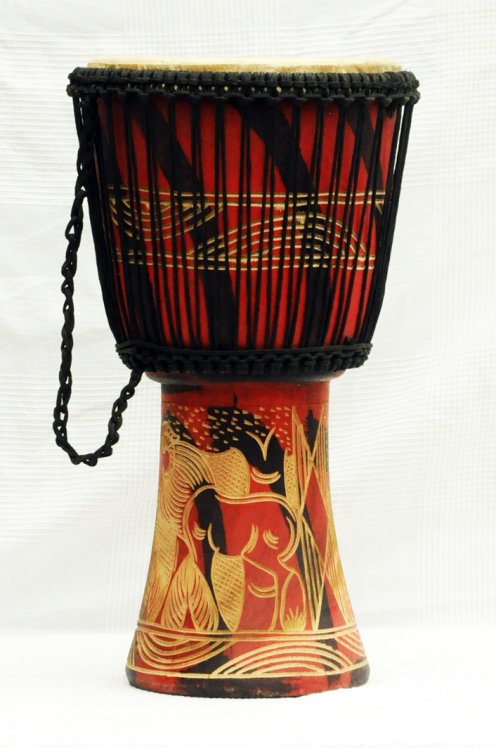 Günstige Djembe kaufen - Große billige Djembe Trommel aus Ghana