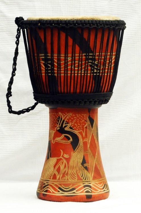 Günstige Djembe kaufen - Große billige Djembe Trommel aus Ghana
