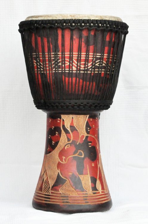 Günstige Djembe kaufen - Große billige Djembe Trommel aus Ghana