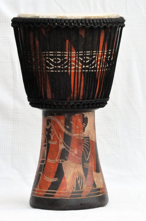 Günstige Djembe kaufen - Große billige Djembe Trommel aus Ghana