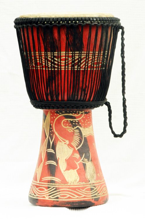 Günstige Djembe kaufen - Große billige Djembe Trommel aus Ghana