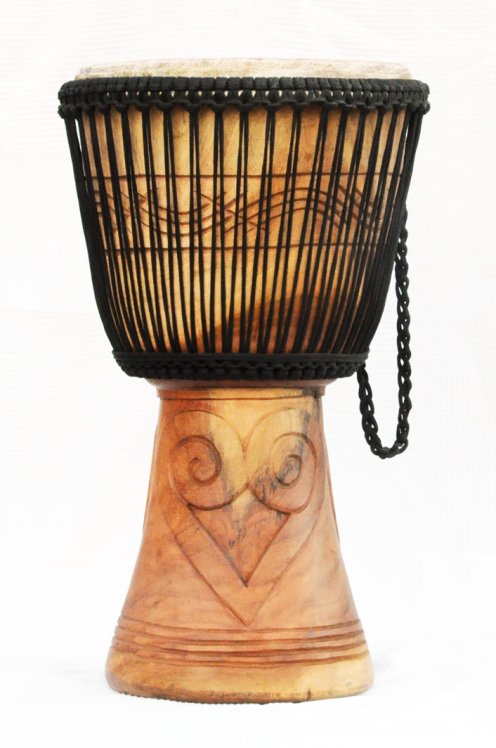 Günstige Djembe kaufen - Große billige Djembe Trommel aus Ghana