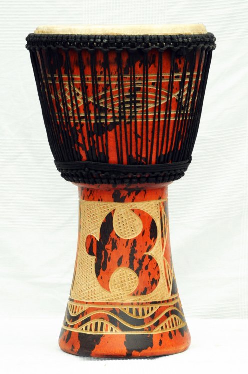 Günstige Djembe kaufen - Große billige Djembe Trommel aus Ghana