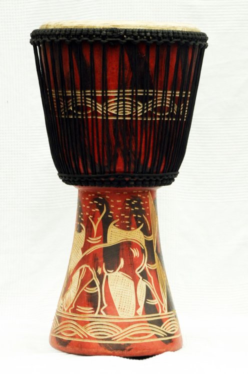 Günstige Djembe kaufen - Große billige Djembe Trommel aus Ghana
