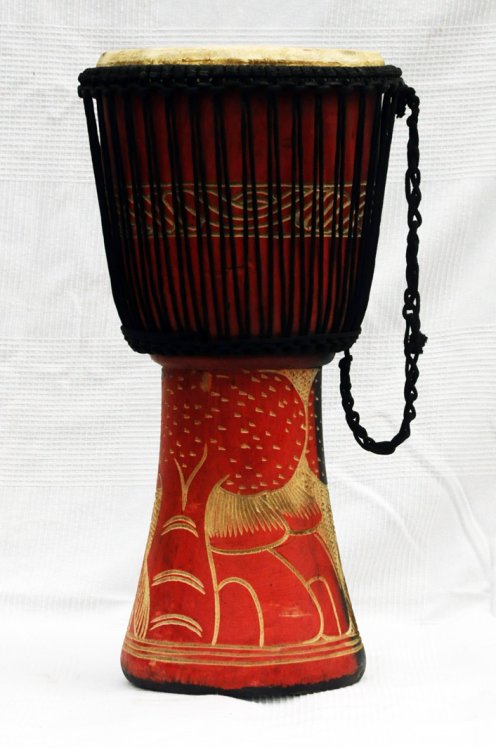 Günstige Djembe kaufen - Große billige Djembe Trommel aus Ghana