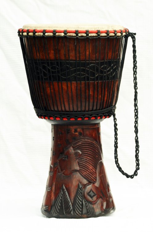 Günstige Djembe kaufen - Große billige Djembe Trommel aus Ghana
