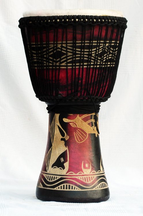 Günstige Djembe kaufen - Große billige Djembe Trommel aus Ghana