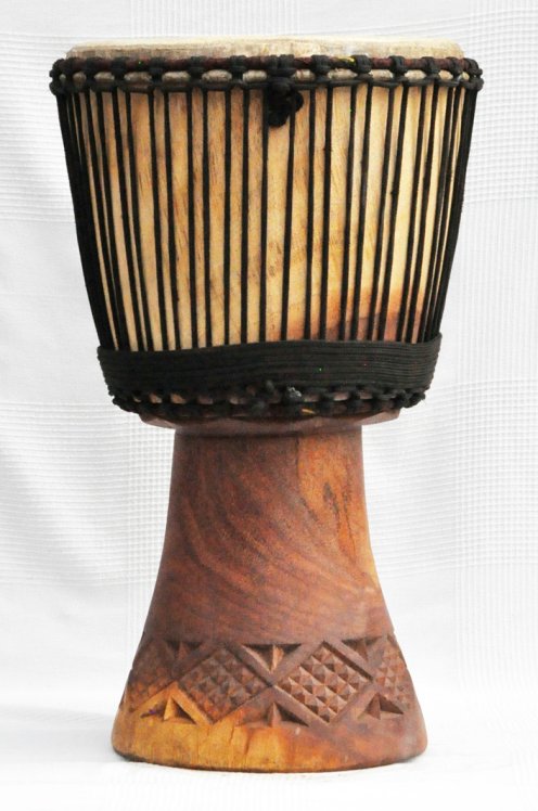 Djembe kaufen - Große Lenke Djembe trommel aus Mali