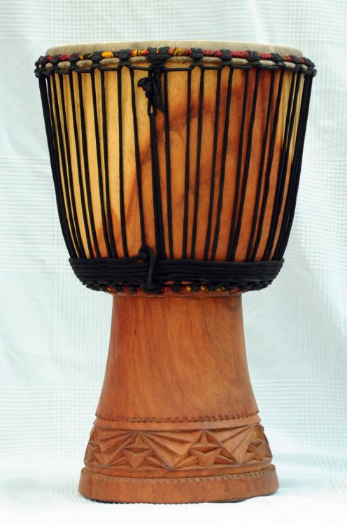 Djembe kaufen - Große Lenke Djembe trommel aus Mali
