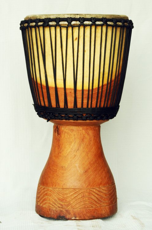 Djembe kaufen - Große Lenke Djembe trommel aus Mali