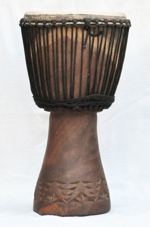 Djembe kaufen - Große Bushmango Djembe trommel aus Mali