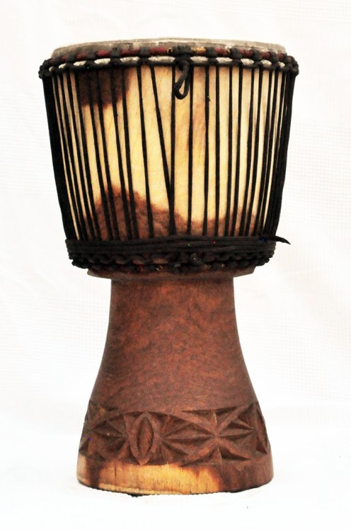 Djembe kaufen - Große Lenke Djembe trommel aus Mali