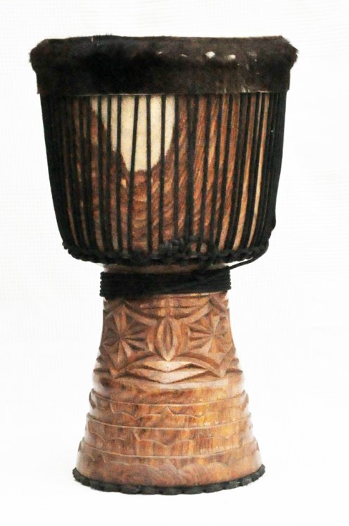 Große Djembe aus Guinea - Oberklasse Djembe Trommel