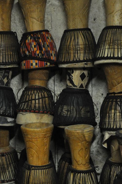 Günstige Djembe Großhandel - Große billige Djembe Korpus aus Ghana