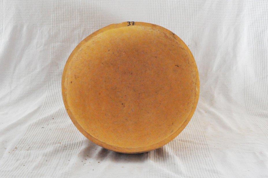 Ø37-38 cm Kalebasse Halbschale - Hemisphärischer Kürbis