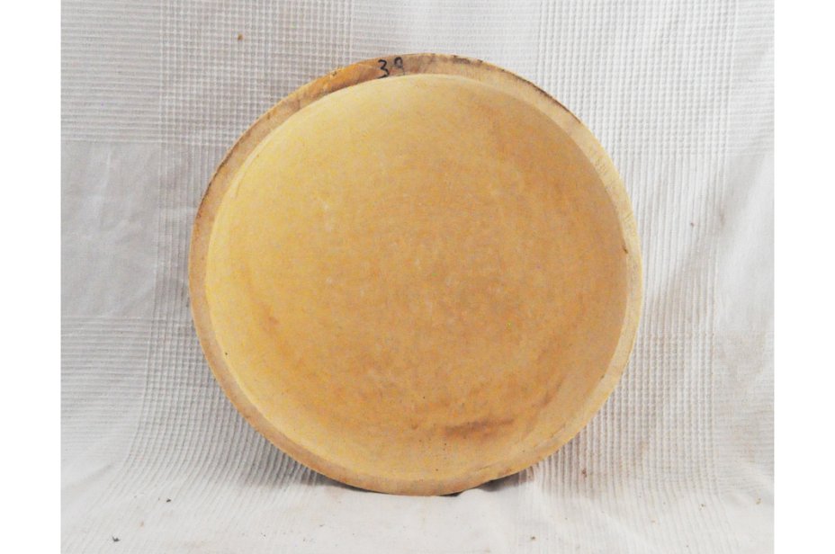 Ø39-40 cm Kalebasse Halbschale - Hemisphärischer Kürbis