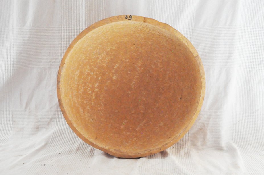 Ø49-50 cm Kalebasse Halbschale - Hemisphärischer Kürbis
