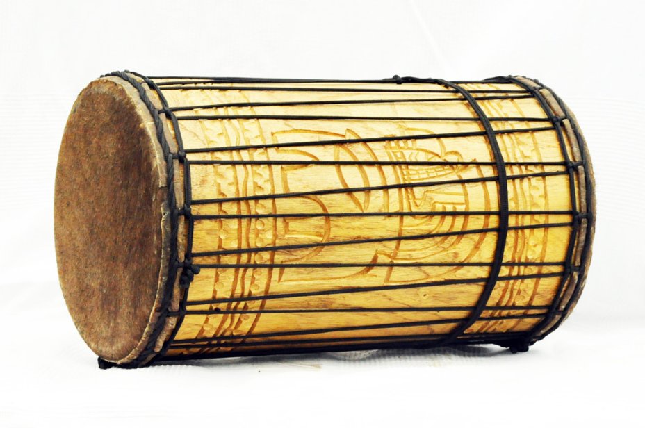 Melina Traditionnelle Aufbau Sangban Dundun - Dundun Basstrommel aus Guinea