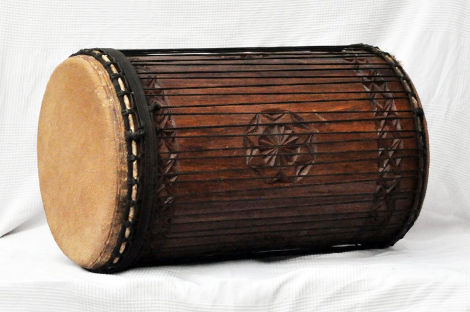 4 Eisen Dundunba Dundun - Dundun Basstrommel aus Guinea