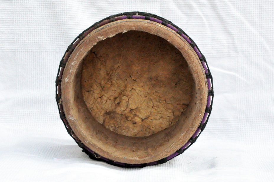 Dundunba Mini-Basstrommel aus Ghana - Mini-Dundun
