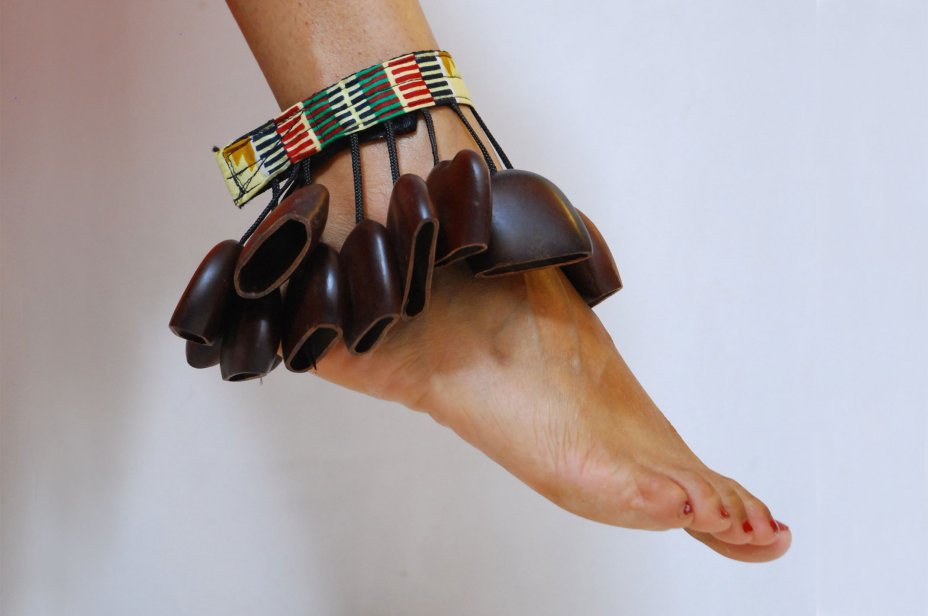 Afrikanische Tanz Armband - Juju Tanz Fußkettchen aus Ghana