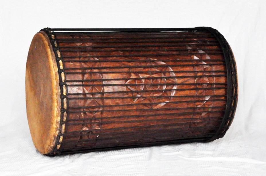 4 Eisen Dundunba Dundun - Dundun Basstrommel aus Guinea