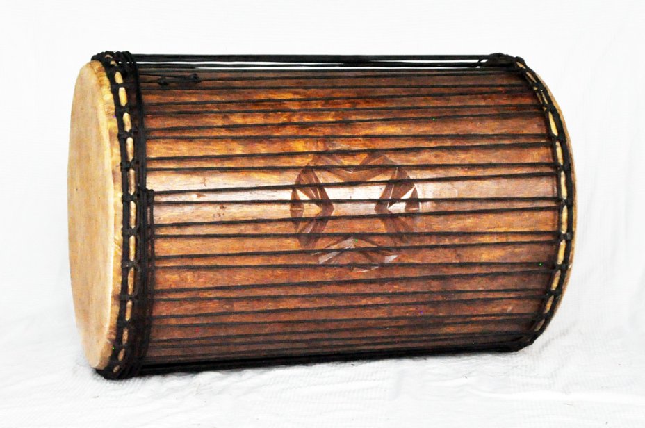 4 Eisen Dundunba Dundun - Dundun Basstrommel aus Guinea