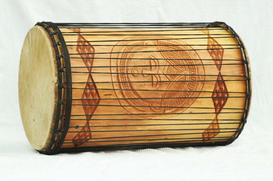 Lenke 4 Eisen Dundunba Dundun - Dundun Basstrommel aus Guinea