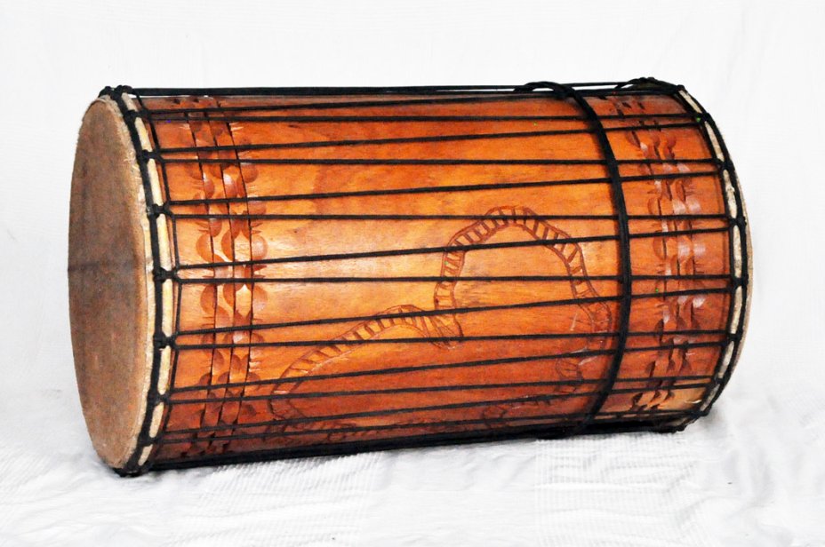 Lenke 4 Eisen Dundunba Dundun - Dundun Basstrommel aus Guinea